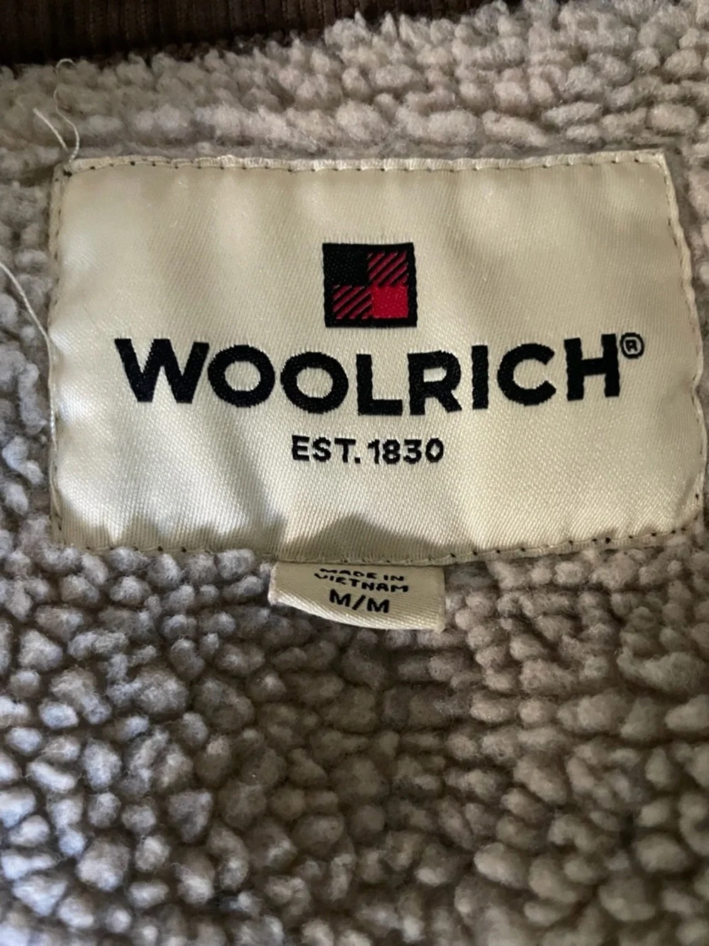 Woolrich Brown Bomber-Style Jacket - Picture 4 of 10